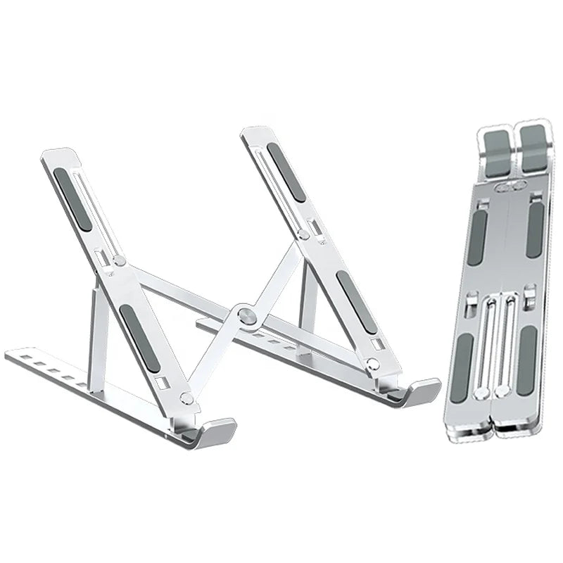 Support pour ordinateur portable en aluminium réglable